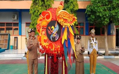 Apel Peluncuran Logo Dies Natalis ke-44 di SMA Negeri 1 Nganjuk: Semarak Perayaan Sejarah dan Prestasi