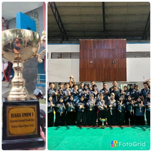 Smasa Nganjuk Sabet Juara Umum Pencak Silat Tingkat Nasional di UNS
